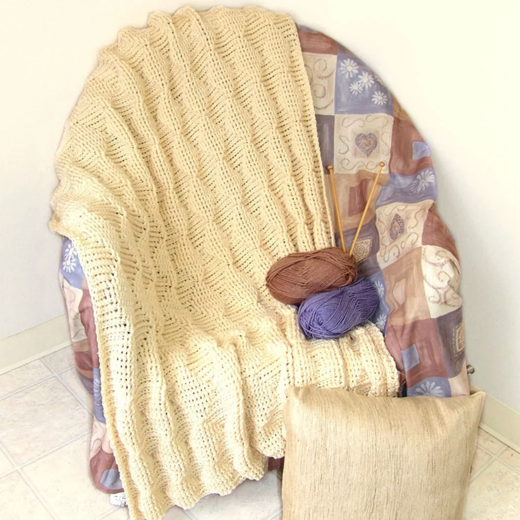 Cozy Afghan crochet pattern for beautiful handmade blankets.