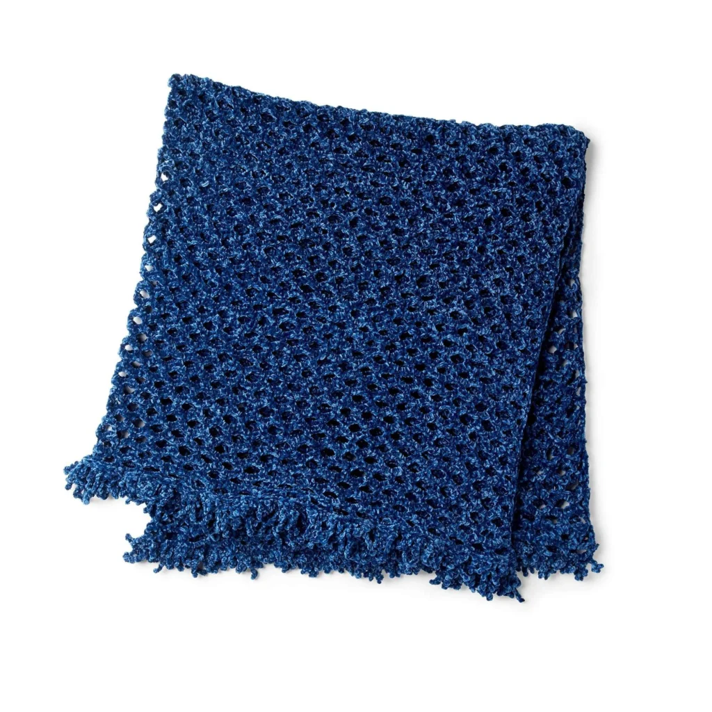 Stylish crochet blanket pattern that captures attention and adds warmth to any space.