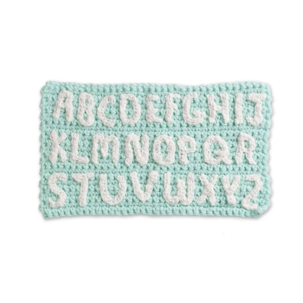 A comprehensive crochet pattern guide from A to Z for crafters of all levels