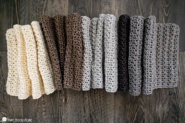 Nitty Gritty Scarf crochet design by Heart Hook Home